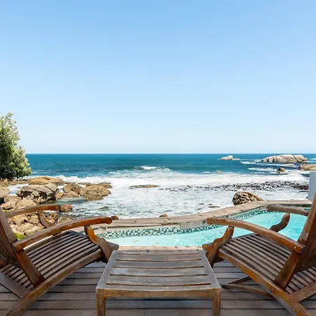Sea Haven - Bakoven Beach Front Villa Kaapstad Buitenkant foto